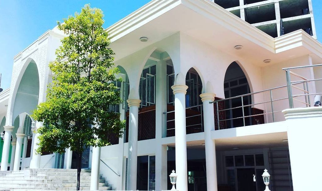 Maldives Masjid Aluminium and Glass fabrication and installation